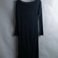 "GUCCI" Boat neck 100% rayon one piece