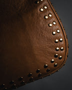 "MARNI" 2010’s-20’s studded leather shoulder bag