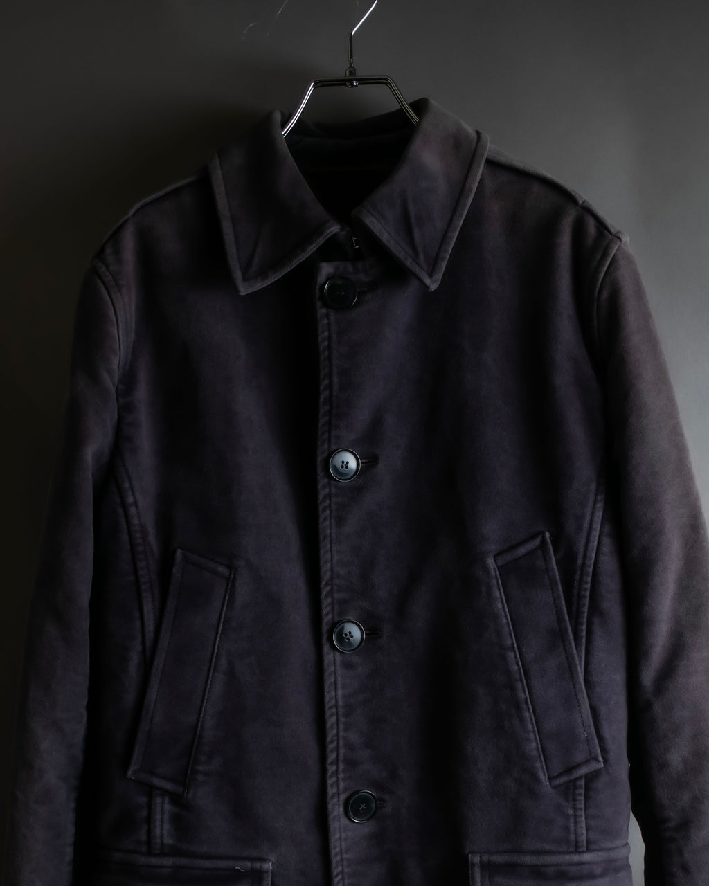 "Dolce & Gabbana" Lightly brushed liner-equipped trench coat