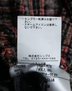 "Ernesto" Multicolor checked tailored jacket