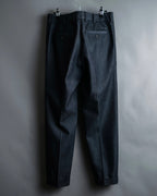 "PRADA" Wool cotton mix navy blue slacks