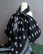 "Chloe" Small floral print super long stole