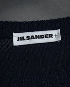 "JIL SANDER" 2019 Refined new minimal wool crewneck knit