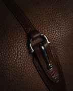 –SPECIAL– "GUCCI" 70’s pigskin horsebit piston hobo bag