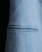 “CELINE “ beautiful shaped sky blue tailored jacket