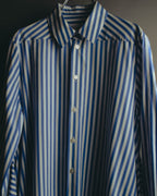 “JIL SANDER” 2018-2023 oversized striped cotton shirt dress
