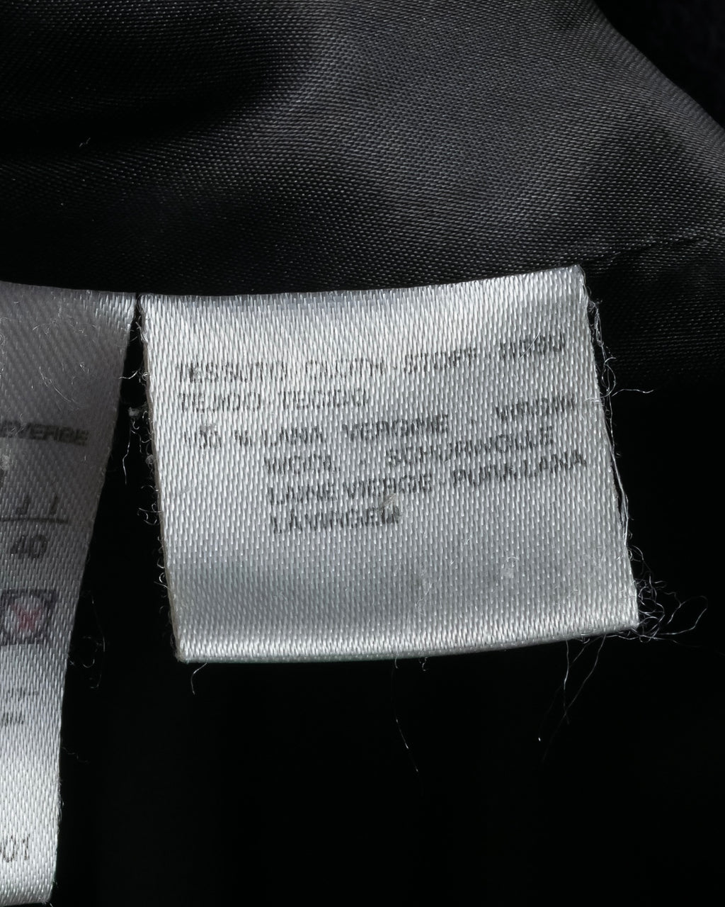 "Max Mara" Silver tag straight line shaped chester coat