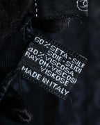 "CHANEL" Coco Mark scattered sheer large scarf