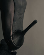 “GUCCI” 90’s-00’s Horsebit open toe pumps