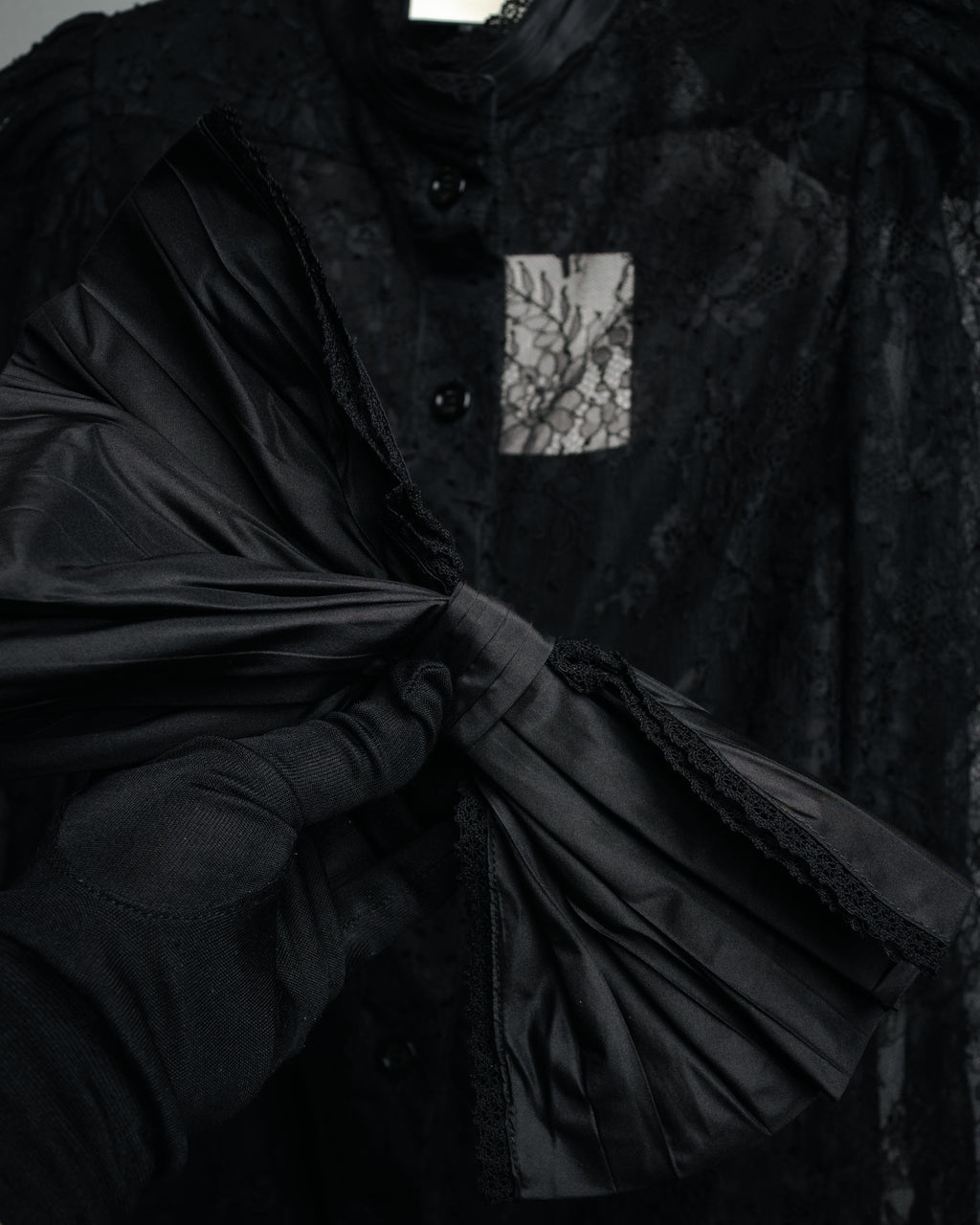 -SPECIAL- “GUCCI“ 2017-18 Fall winter lace bow blouse