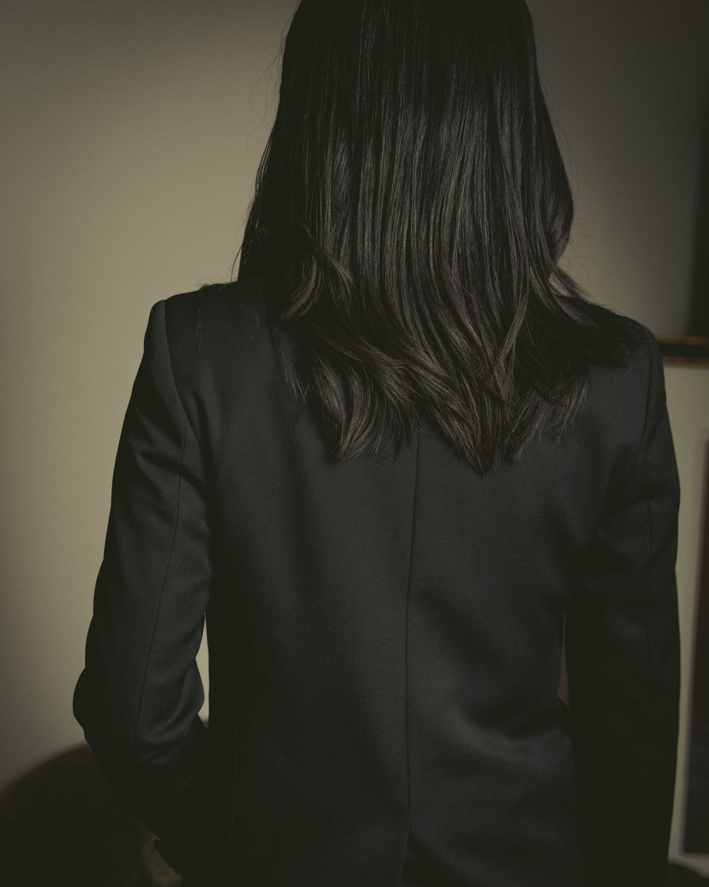 -SPECIAL- “Saint Laurent” 2012-2016 Single-button satin-lapel wool jacket