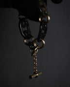 “HERMES” 20’s Eurydice horn chain bracelet