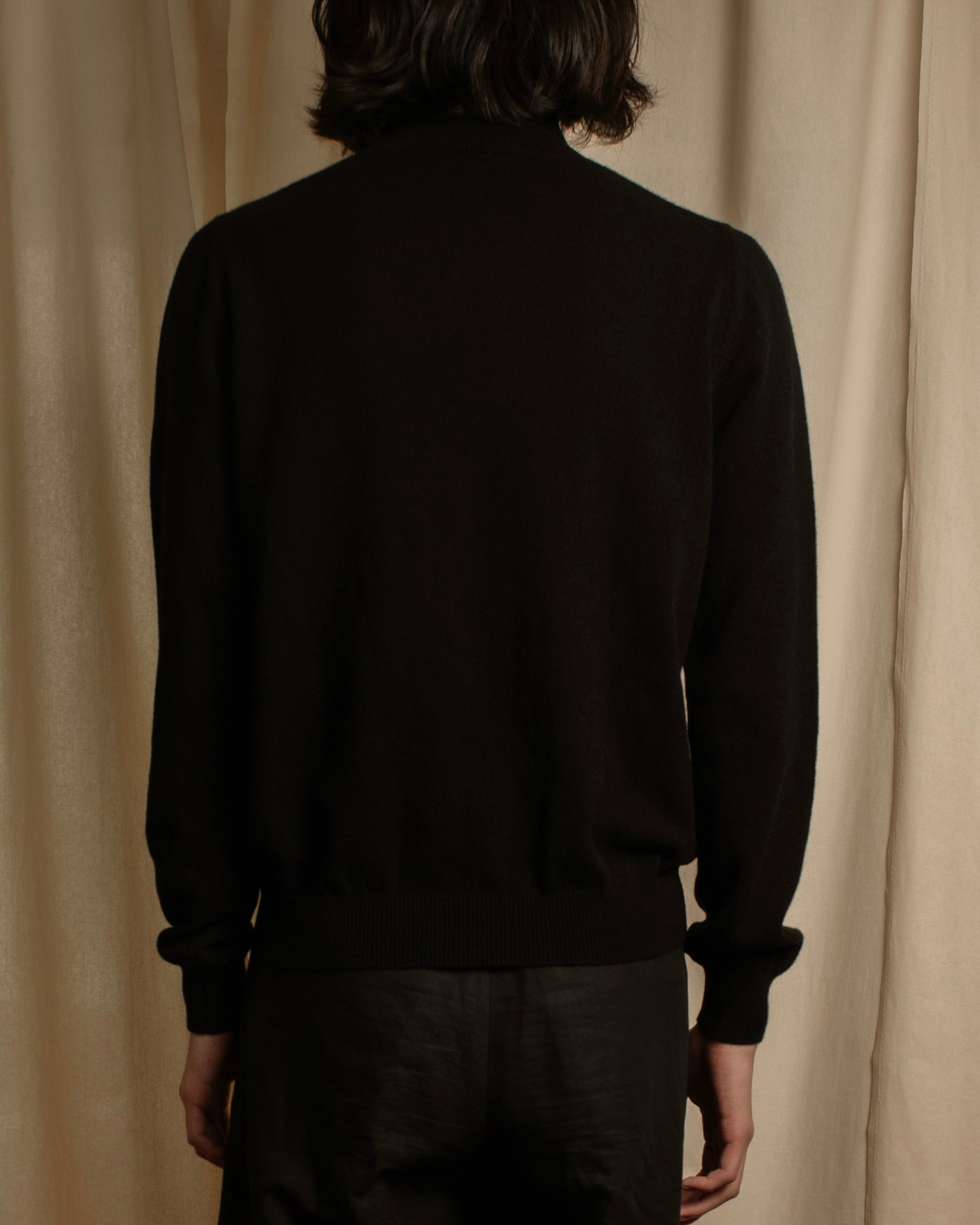 "PRADA" High-gauge folded turtleneck knit
