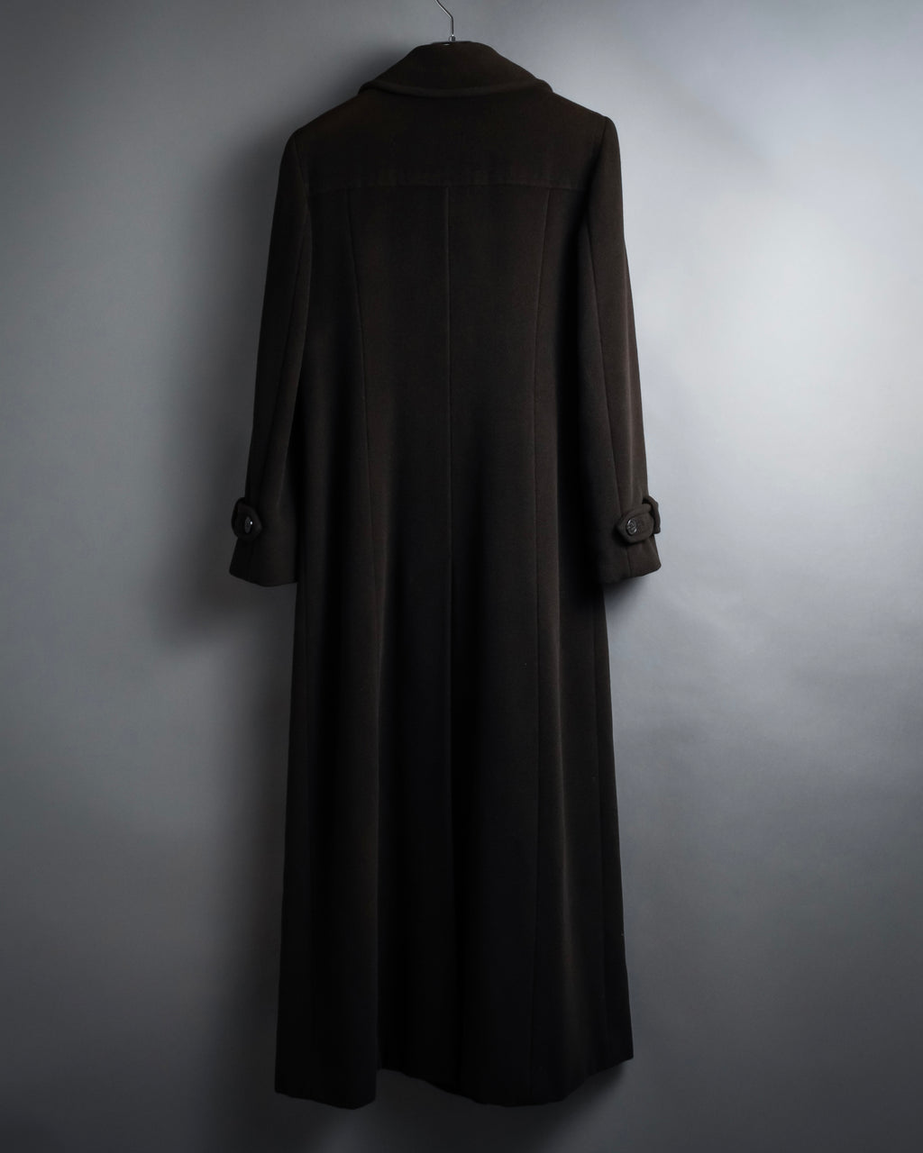 "MAX&Co." 90's Classic maxi-length angora mix long coat