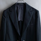 "Y's" Chain fastening design peak lapel short length tailored jacket