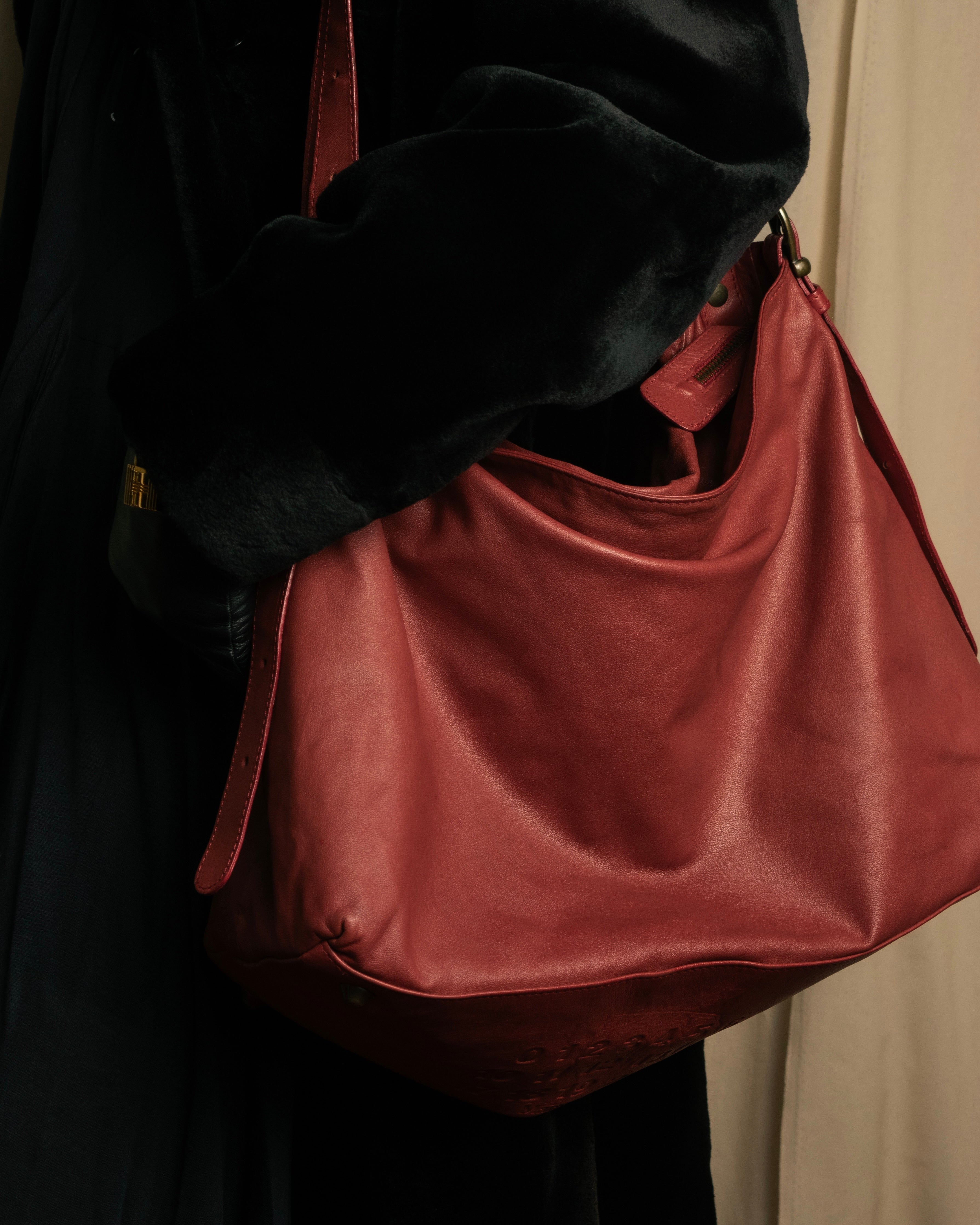 -SPECIAL- "Maison Martin Margiela"
 00'sLate period-13's Double strap design large shoulder bag