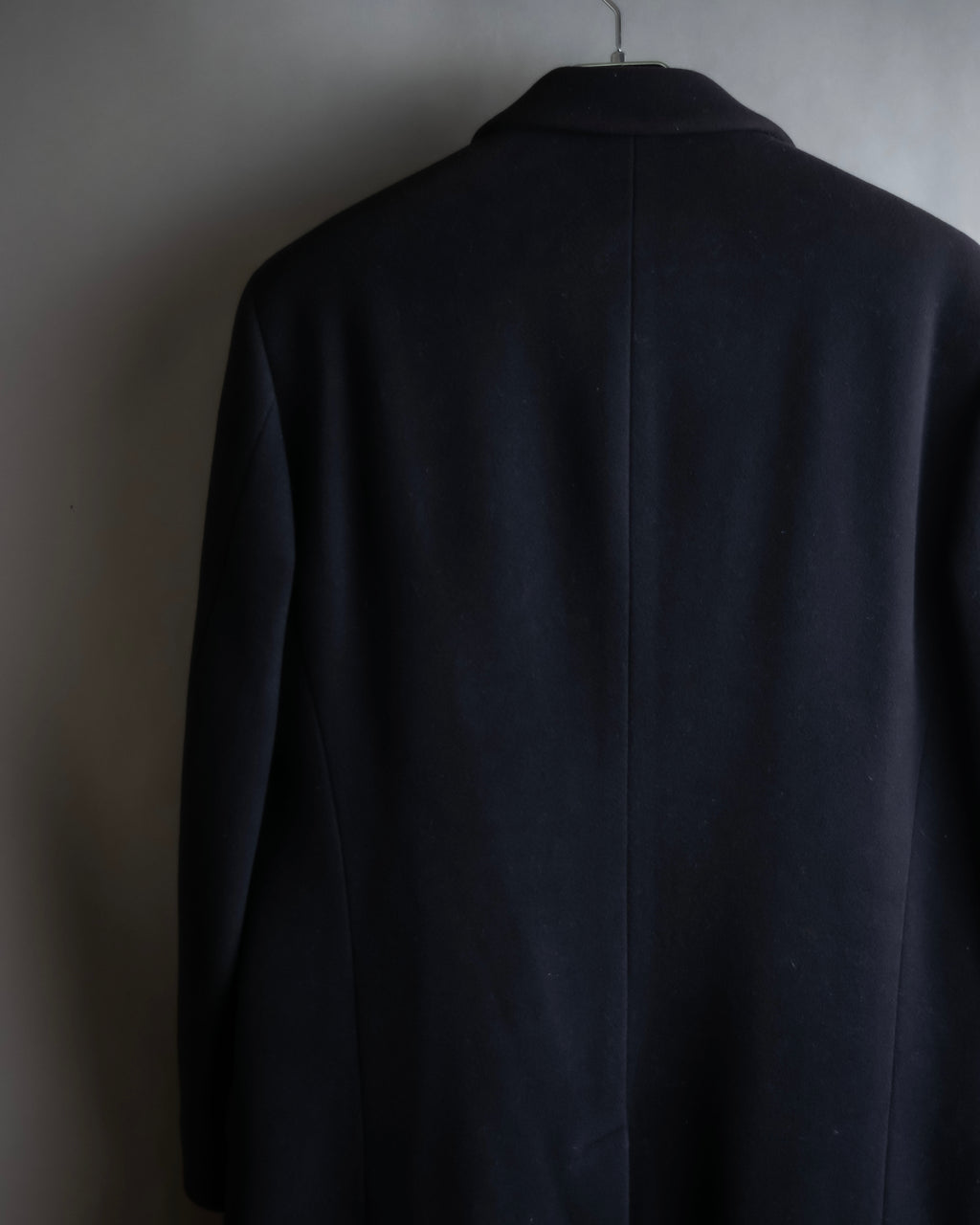 "EMPORIO ARMANI" Single-breasted oversized chester coat