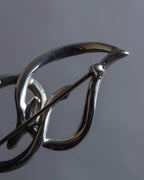 "Tiffany&Co" 1987 Leaf motif silver925 brooch