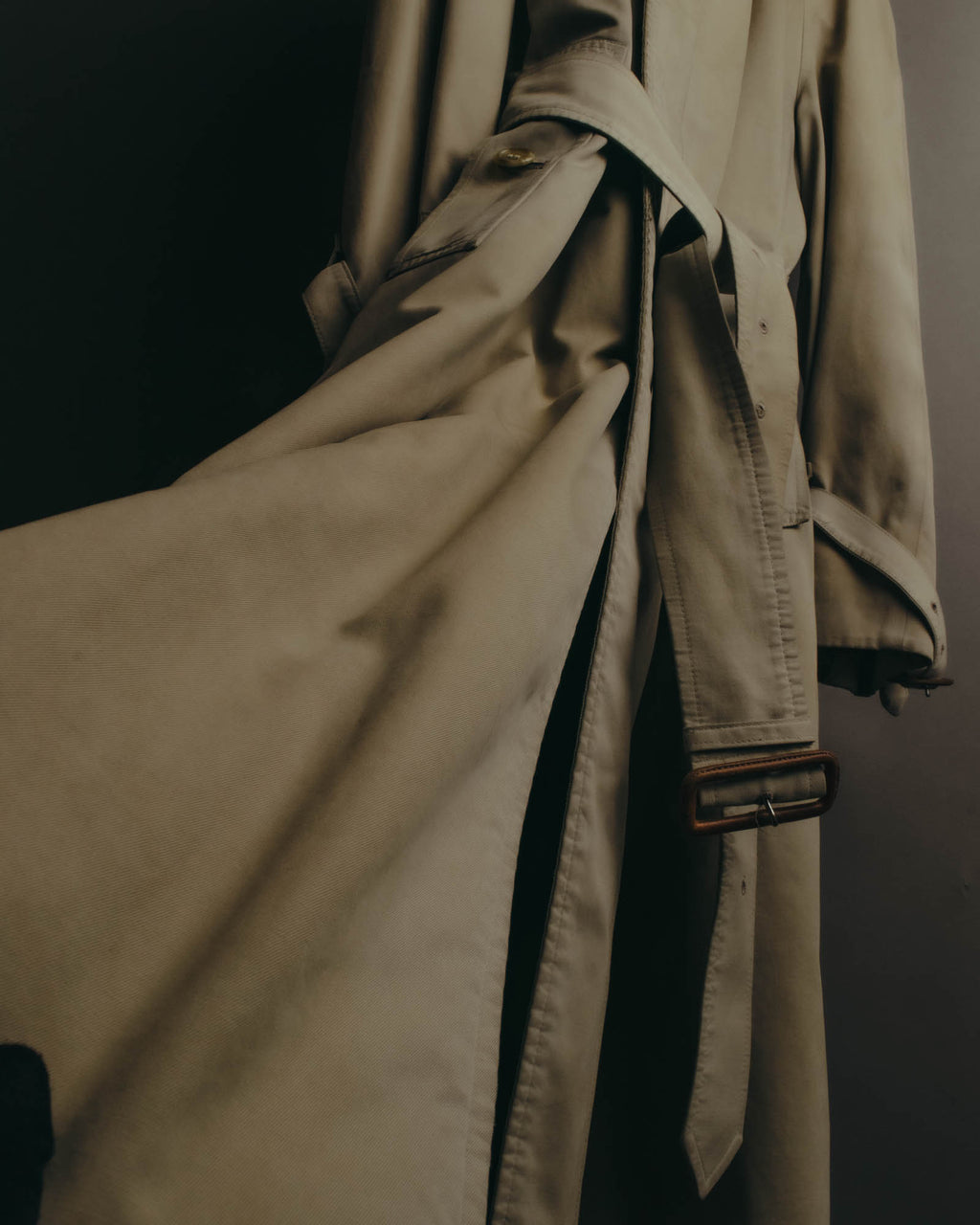“BURBERRYS” 90’s classic cotton trench coat