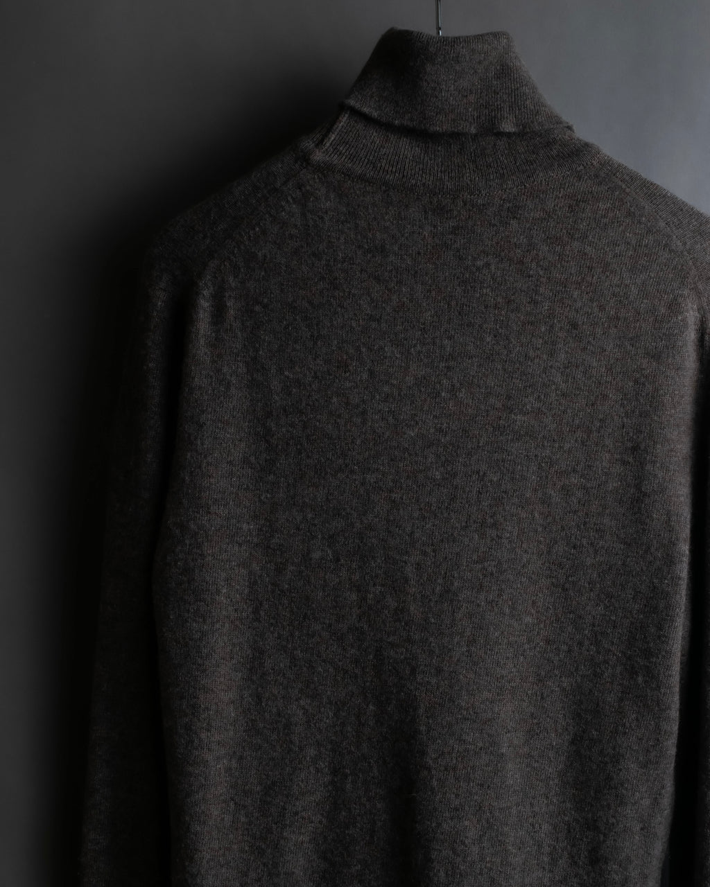 "HERMES" Margiela period cashmere high neck knit pullover