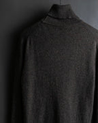 "HERMES" Margiela period cashmere high neck knit pullover