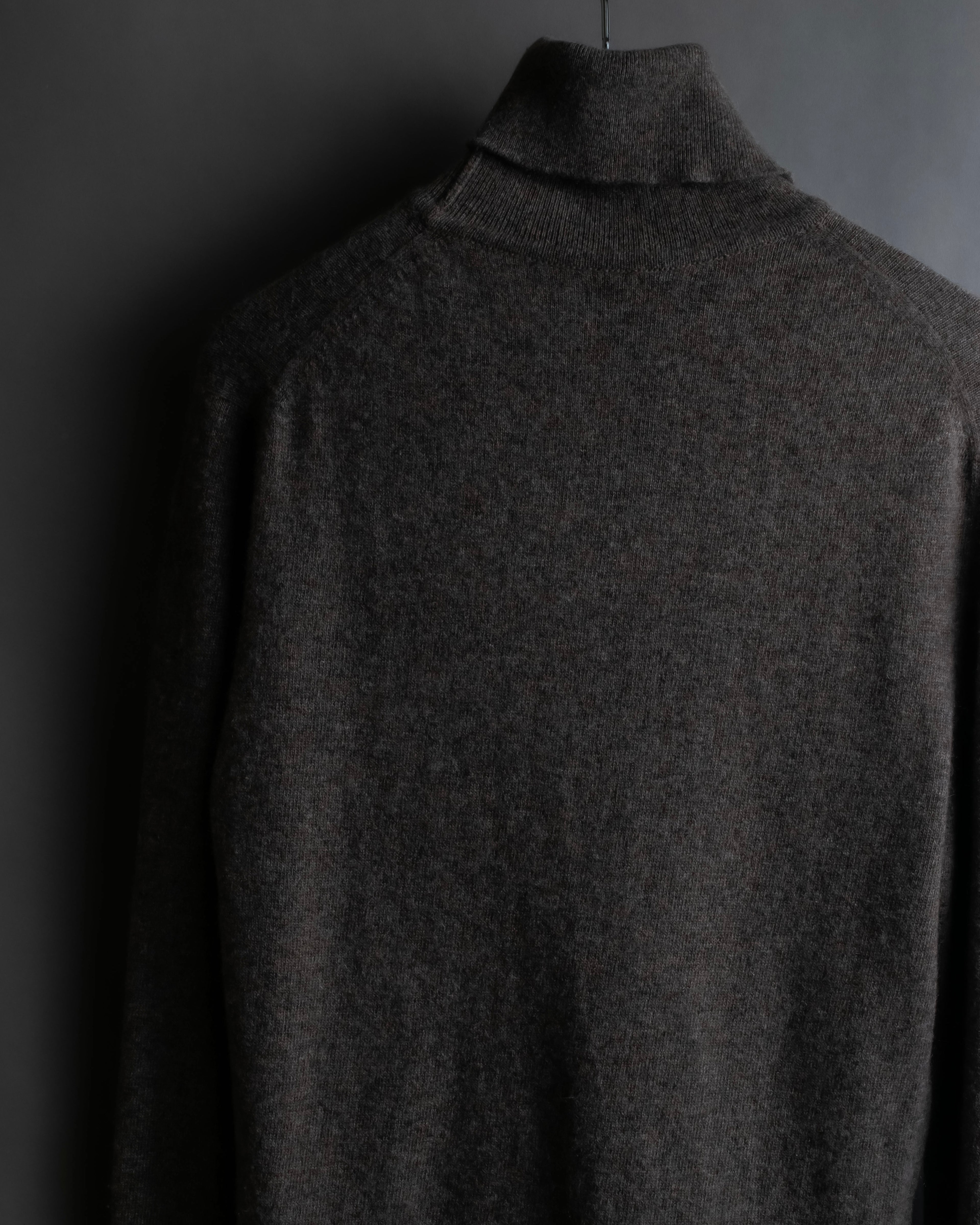 "HERMES" Margiela period cashmere high neck knit pullover