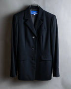 "BURBERRY Blue Label" 3 button waist shaped lightweight tailored jacket