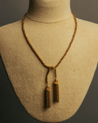 -SPECIAL- “Christian Dior“ 70’s-80’s Tassel rope chain necklace