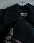 "DOLCE &amp; GABBANA" Maxi length double breasted chesterfield coat