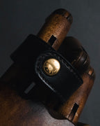 "HERMES" 90’s-00’s classic box calf gloves holder