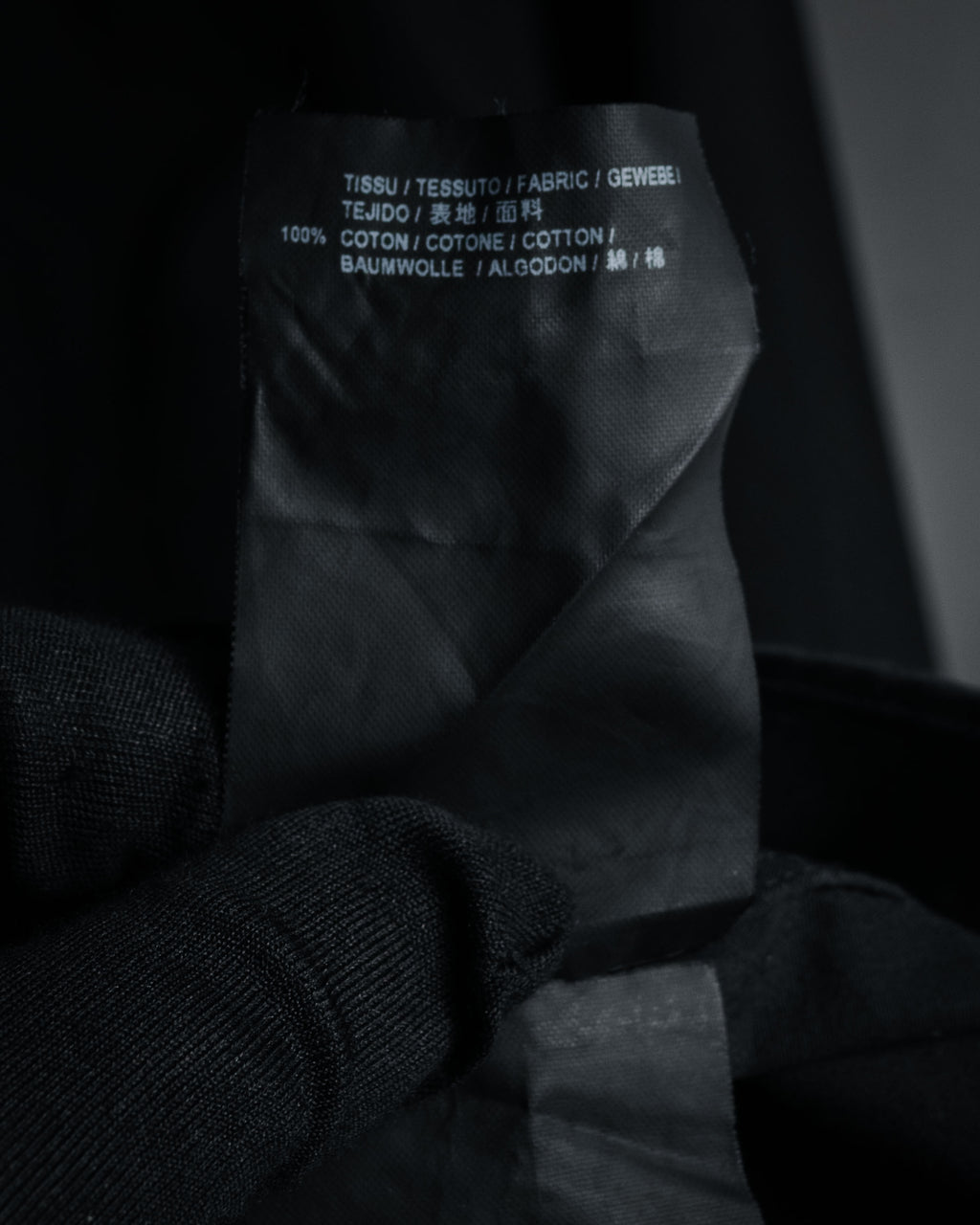 "SAINT LAURENT" 2017 season minimalist black dress shirt