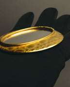 "Christian Dior" Gold cannage compact mirror