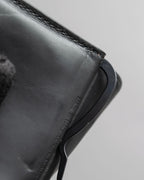 "MAISON MARGIELA" 4-tag design leather money clip