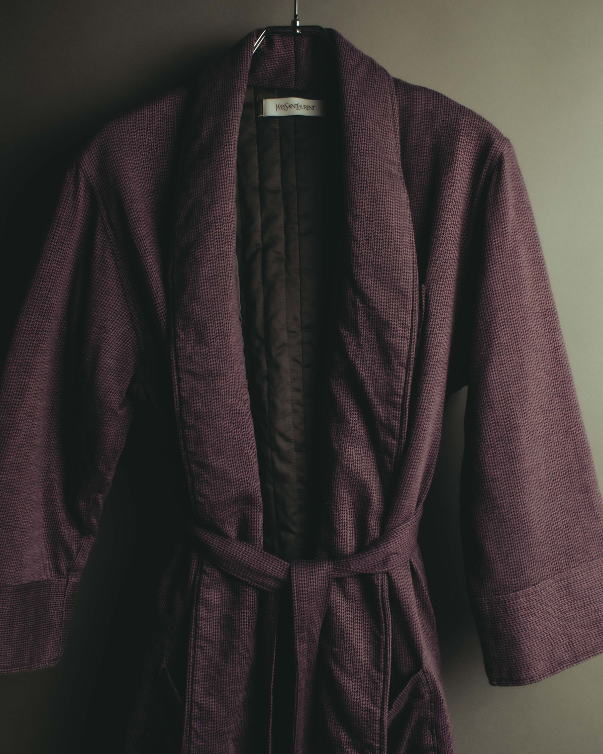 "Yves Saint Laurent" 90's-00's Quilted dressing gown