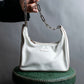 "GUCCI" Silver chain one handle shoulder bag