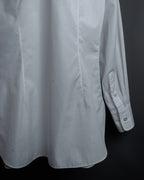 "HERMES" High-quality fine count cotton dress shirt