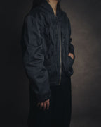 –SPECIAL– “Maison Martin Margiela” 2000’s 6 pockets garment dyed bomber jacket