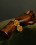 -SPECIAL- “YVES SAINT LAURENT” 80’s-90’s Lava texture statement bracelet
