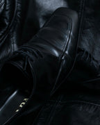 "PRADA" glossy leather formal shoes