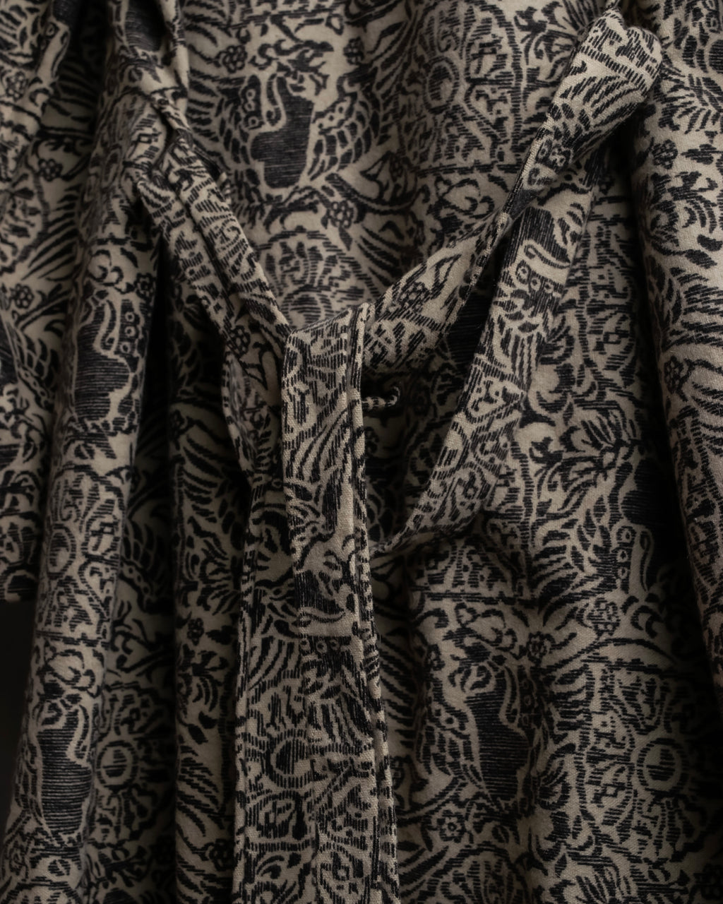 Vintage gobelin oversized gown coat