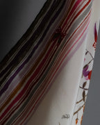 “GUCCI” Botanical printed silk scarf