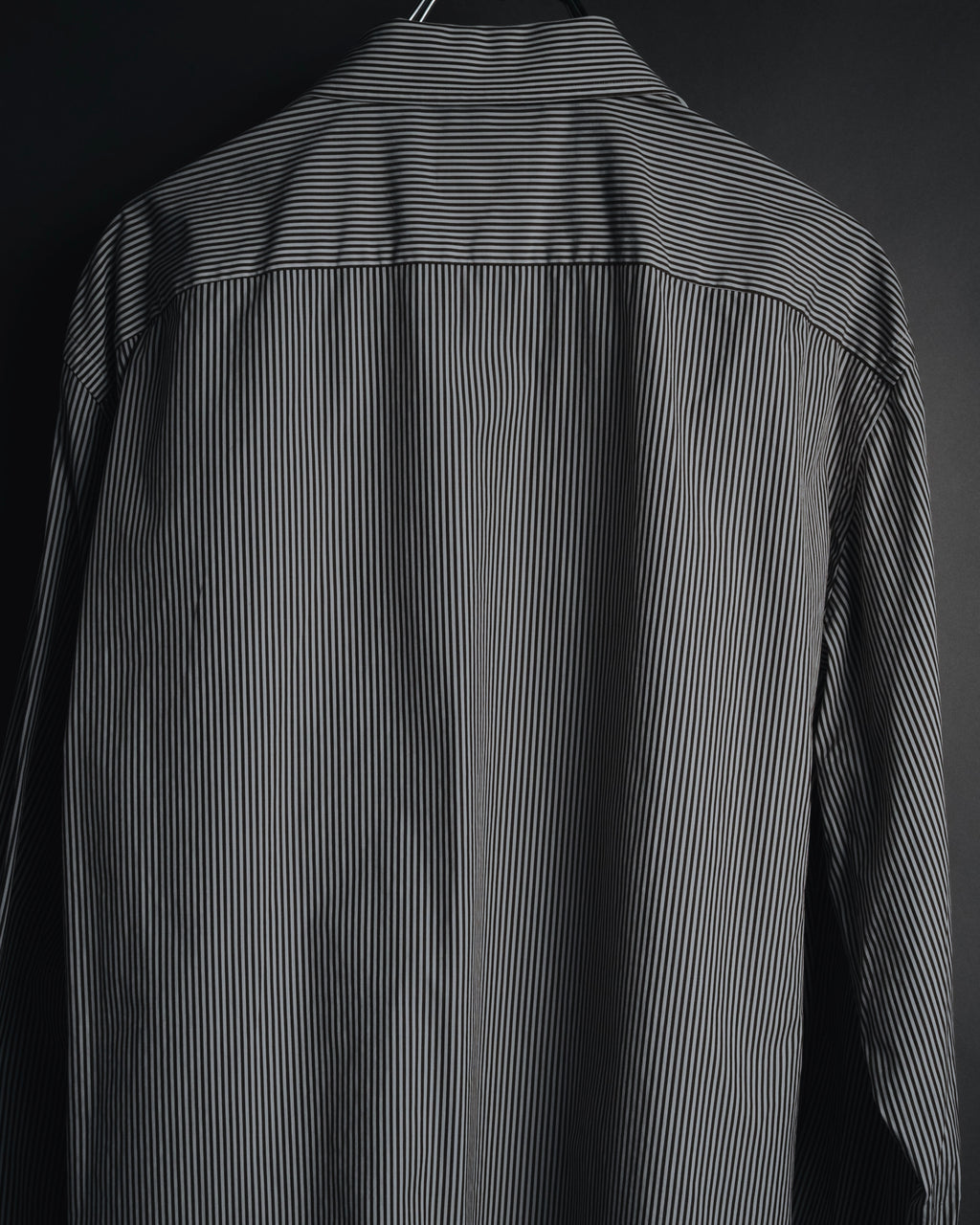 "Ermenegildo Zegna" 2010’s mother-of-pearl button london stripe shirt