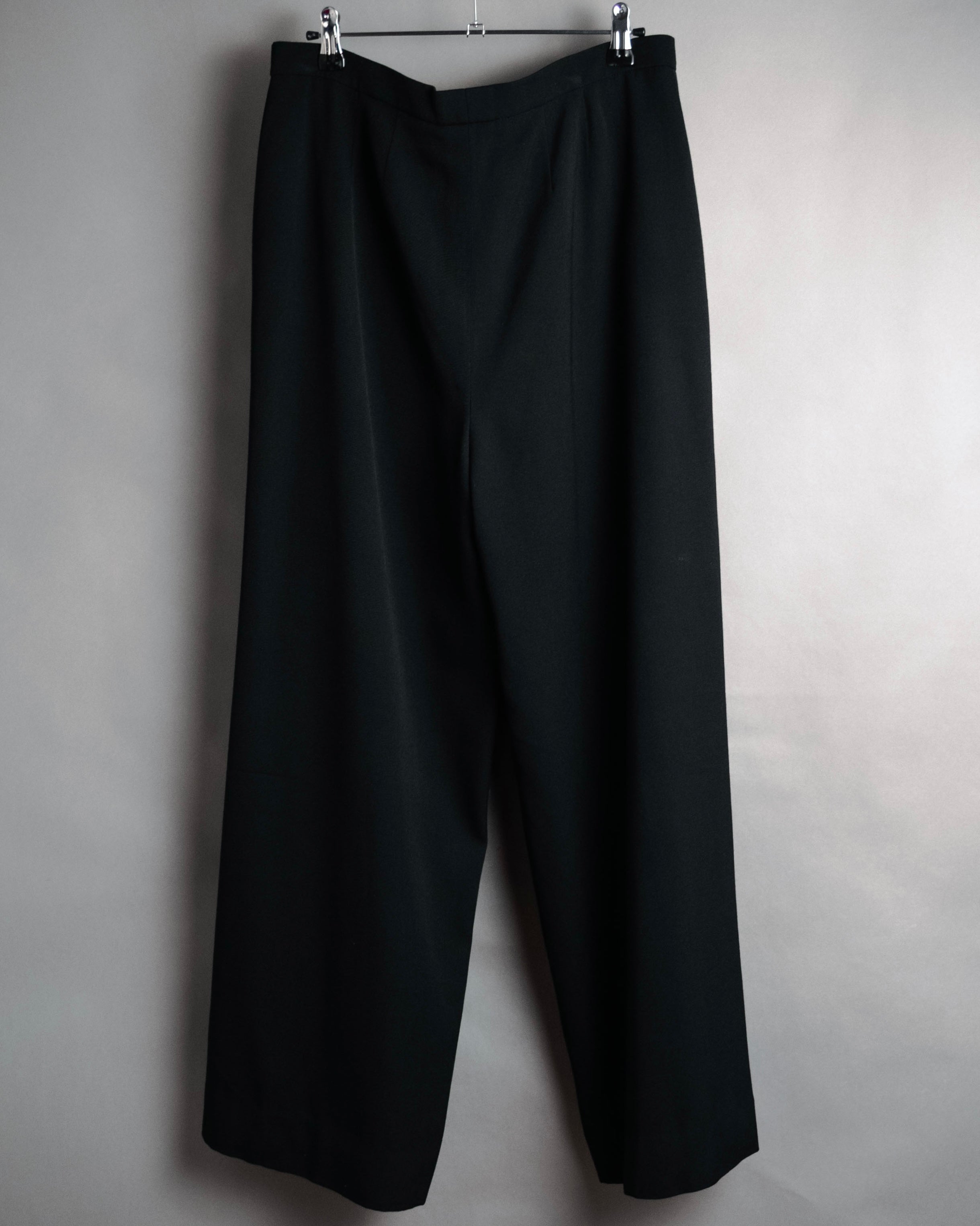 –SPECIAL– “CHANEL” 97AW Wide tuck trousers