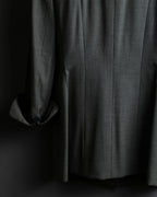 "Christian Dior" Flap pocket detail military tailored jacket