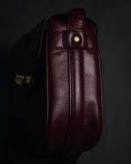 "CELINE" 2019-22 Heritage turn-lock box calf shoulder bag