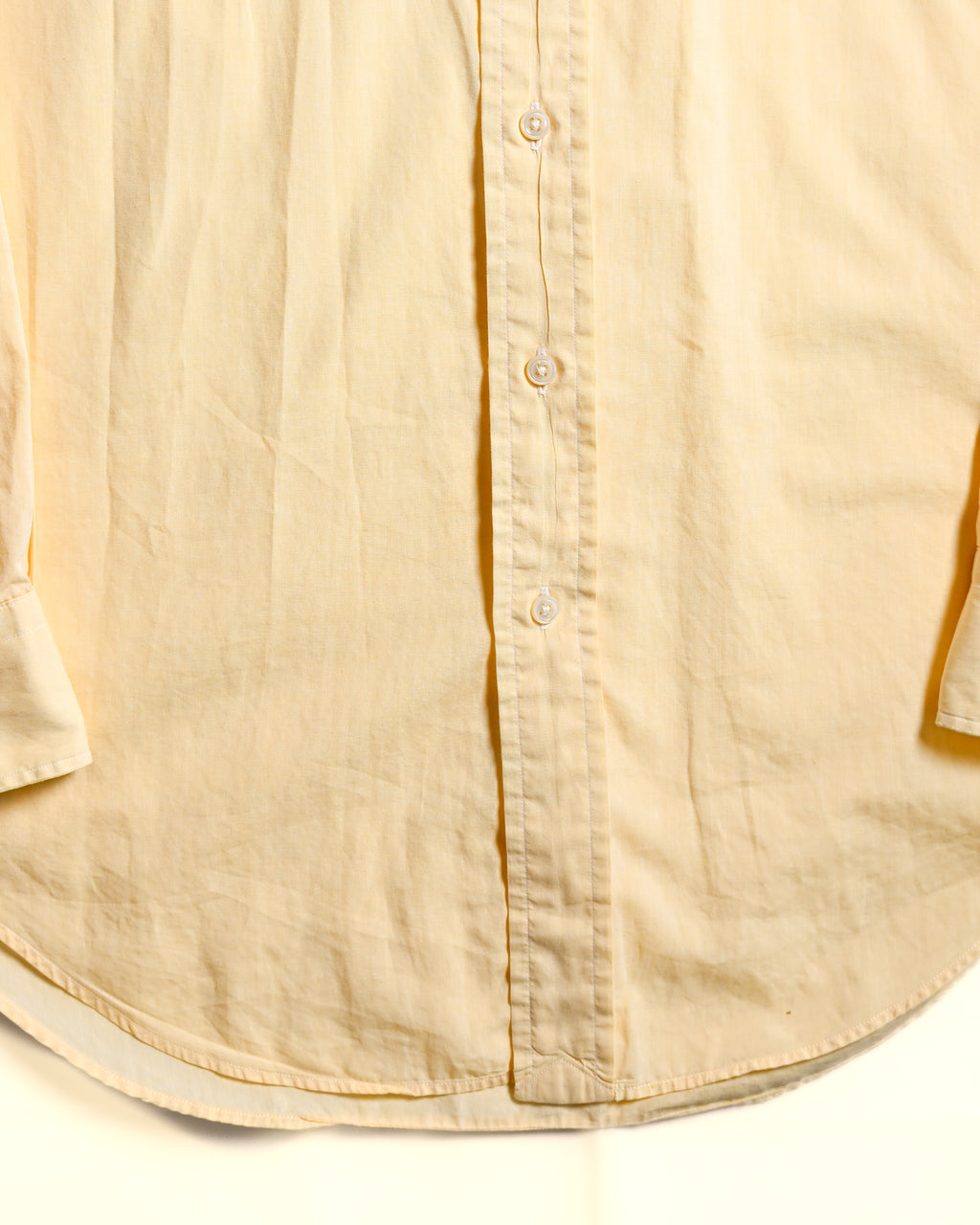 POLO Ralph Lauren/ “PHILIP” Relax Sized Cotton Shirt Yellow