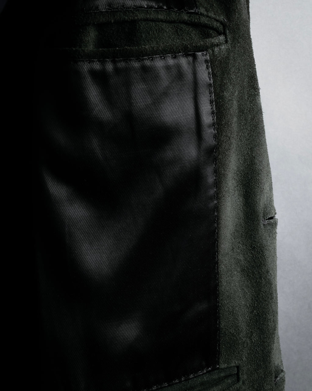 -SPECIAL- "GUCCI" 90’s Tom ford design suede tailored jacket