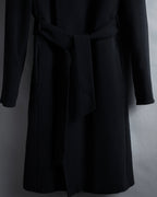 "Max Mara" Reversible belted collar coat