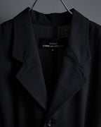 "tricot COMME des GARCONS" 90's Tailored collar belted long dress