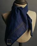 "Yves Saint Laurent" 80's-00's Lightweight cotton handkerchief scarf